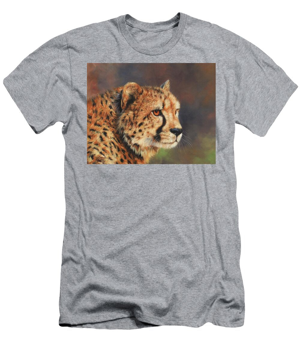1 Portrait of a Cheetah David Stribbling T-Shirt