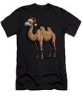 Camel Santa Hat Christmas Animal Lovers Vintage Sophie Eleanor T-Shirt