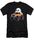 Cute Halloween Monster Truck with Ghost Studi Alex T-Shirt