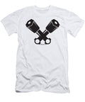 Ideal for Piston Emblem Black Retrographs T-Shirt