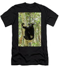Indri on Tree Trunk Palmarium Reserve Terry Whittaker Natureplcom T-Shirt