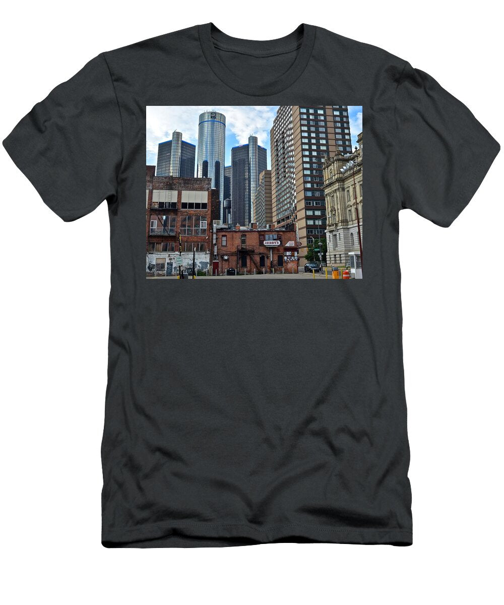 Inner City Detroit Frozen in Time Fine Art Photography T-Shirt