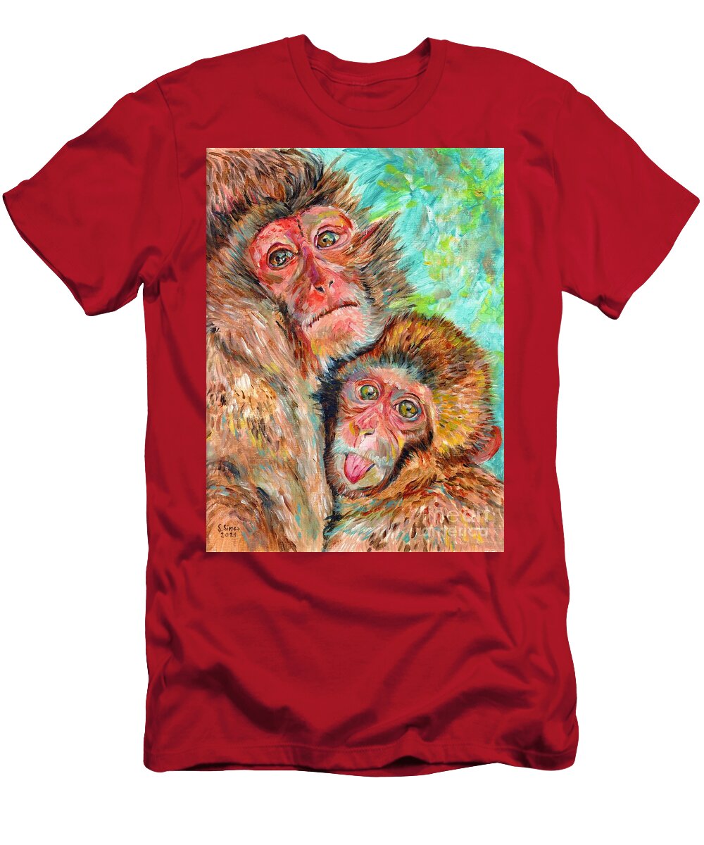 Japanese Macque Lee Sinesby T-Shirt