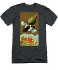 Magpie Vintage Animal Illustration Picked and Shared T-Shirt