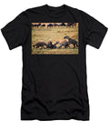 Spotted Hyena Killing a Young Eastern White Bearded Eric Baccega Natureplcom T-Shirt