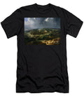 View of Jerusalem From the Valley of Jehoshaphat Auguste Forbin T-Shirt